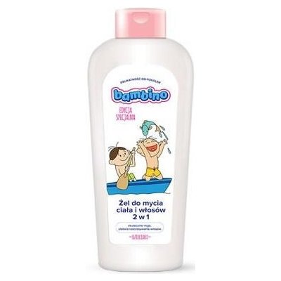 Bambino dětský mycí gel na tělo i vlásky Bolek a Lolek 400 ml