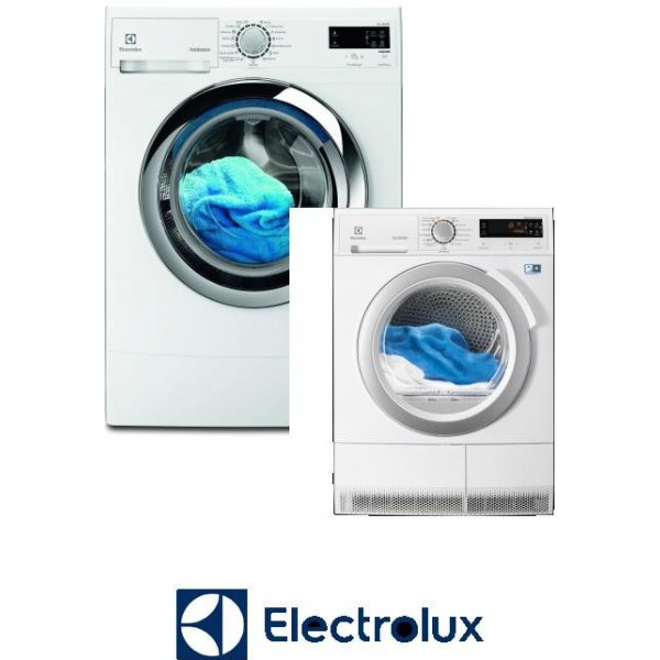 Set domácích spotřebičů Set ELECTROLUX EWS1276CAU+EDH3988TDW