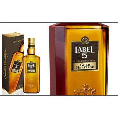 LABEL 5 GOLD HERITAGE 40% 0,7 l (karton) – Hledejceny.cz