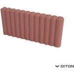 Diton Palisádový obrubník 50 x 25 x 6 cm červený 1 ks – Hledejceny.cz