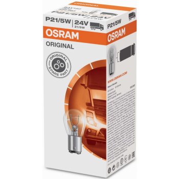 Osram Standard P21/5W BAY15d 24V 21/5W 10ks