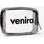 Venira kosmetická taška průhledná L černá – Zboží Mobilmania