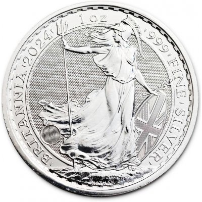 British Royal Mint Stříbrná mince Britannia 1 oz