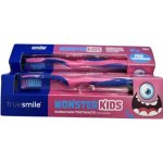 Truesmile Monster Kids Bubblegum 75 ml + kartáček – Hledejceny.cz