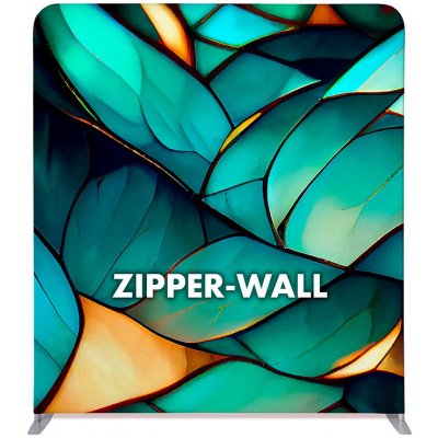 Jansen Display Zipper-Wall Straight Basic 200 x 230 cm, 2004 x 2300 mm – Zboží Živě