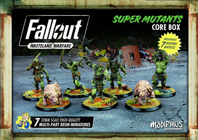 Fallout Wasteland Warfare Super Mutants Core Box