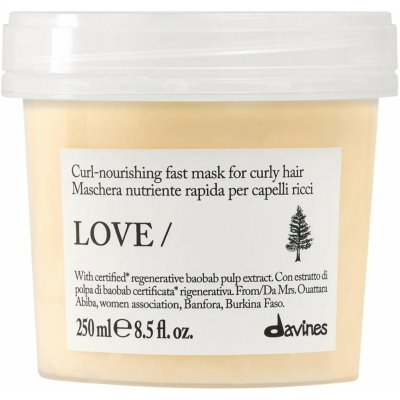 Davines Essential Haircare LOVE CURL maska pro vlnité a kudrnaté vlasy 250 ml – Zboží Dáma