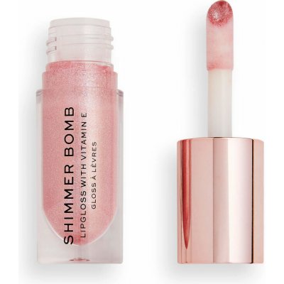 Makeup Revolution Shimmer Bomb třpytivý lesk na rty Glimmer 4,6 ml – Hledejceny.cz