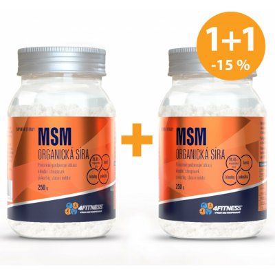 Organická síra MSM 1+1 500 g – Hledejceny.cz