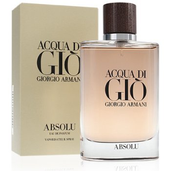 Giorgio Armani Acqua di Gio Absolu parfémovaná voda pánská 75 ml od 1 359  Kč - Heureka.cz