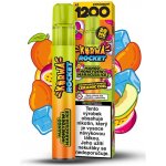 Kurwa Rocket Mango Honeydew Maracuja Ice 20 mg 1 200 potahů – Zboží Dáma