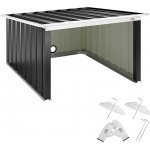 Deuba Garáž pro robotickou sekačku 89x90x54 cm antracit