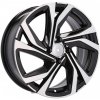 Alu kolo, lité kolo Racing Line B5762 6,5x16 4x100 ET44 black polished