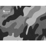 Soonrich látka na patchwork maskáčová šedá ptw261 – Zboží Dáma