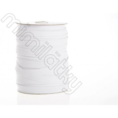 Pruženka galonová bílá cívka - 20 mm/25m – Sleviste.cz