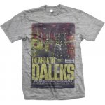 Dr. Who: Doctor Who & The Daleks tričko unisex šedé – Hledejceny.cz