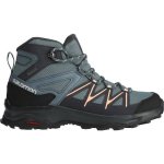 Salomon dámská vysoká obuv Daintree Mid Gtx W Stowea/Ebony/Al L41678500 zelená – Zboží Dáma