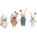 Lněné figurky Speedy Monkey Králičí rodinka – Zboží Dáma
