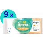 Pampers Vlhčené ubrousky Harmony Coco 9 x 44 ks – Zboží Mobilmania