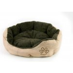 Akinu Pelech nylon & fleece kulatý s tlapkou pro psy – Zboží Mobilmania