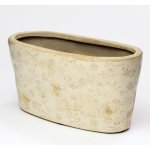 OBAL HRANTÍK KERAMIKA VZOR KVETY HNEDÉ 25x12x12,5CM SUPER CENA! – Hledejceny.cz