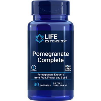 Life Extension Pomegranate Complete 30 softgelových kapslí