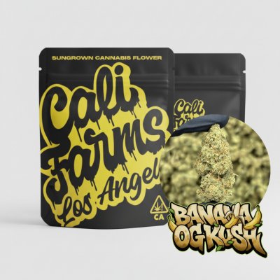 califarms Greenhouse Banana OG Kush CBD 7,66% THC 0,08% 2 g – Zboží Dáma