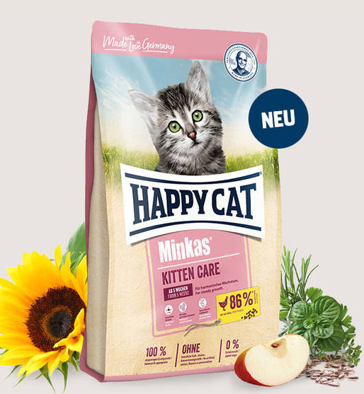 Happy Cat MINKAS KITTEN CARE DRŮBEŽ 10 kg