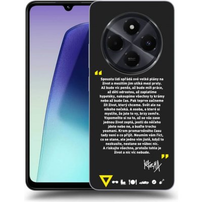 Picasee silikonový černý obal pro Xiaomi Redmi 14C - Kazma - BUĎTE TROCHU YESMANI – Zboží Živě