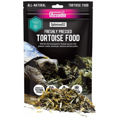 Arcadia EarthPro Optimised52 Tortoise Food 500 g – Sleviste.cz