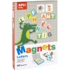 Magnetky pro děti Apli magnetická hra s magnety Písmena