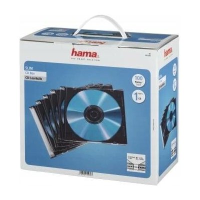 Hama Tenké pouzdro na CD s klenutým víkem, 100 – Zboží Živě