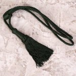 EUROFIRANY DEKORAČNÍ ŠŇŮRA NA ZÁVĚS 4036 ZELENÁ – Sleviste.cz