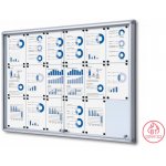 Jansen Display interiérová vitrína 18 x A4 – Zboží Živě