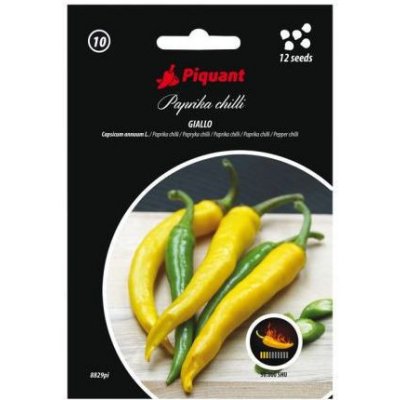 Piquant GIALLO semínka chilli papriček, 12 s