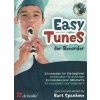 Noty a zpěvník Easy Tunes for Recorder + CD jednoduché skladbičky pro zobcovou flétnu