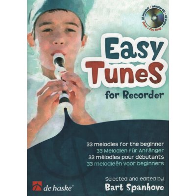 Easy Tunes for Recorder + CD jednoduché skladbičky pro zobcovou flétnu