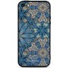 Pouzdro a kryt na mobilní telefon Apple Pouzdro Mobiwear Glossy Apple iPhone 5s - G038G - Modré mandala květy