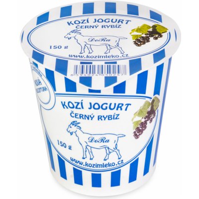 Biofarma DoRa Kozí jogurt Černý rybíz 150 g