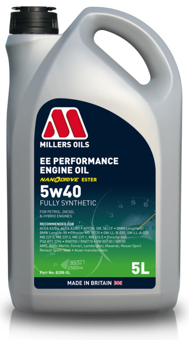 Millers Oils EE Performance 5W-40 5 l