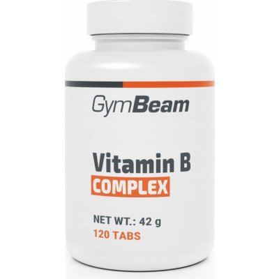 GymBeam Vitamín B komplex tablety 120 ks – Hledejceny.cz