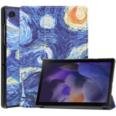 Protemio Art Zaklápěcí obal Samsung Galaxy Tab A8 SM-X205 / SM-X200 STARRY 37539 sky – Zboží Mobilmania