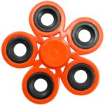 Fidget Spinner 5 fingers oranžový – Zboží Mobilmania