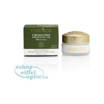 Erbario Toscano hydratační a rozjasňující pleťový krém Hydrating Face Cream 24H 50 ml