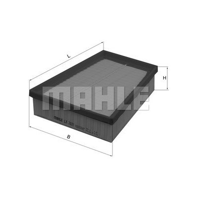 MAHLE ORIGINAL Vzduchový filtr LX2631 – Hledejceny.cz