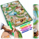 Ricokids Válcovaná pěnová podložka na vybarvování – Hledejceny.cz