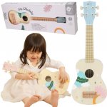 Classic World dřevěné ukulele kytara růžové – Zboží Mobilmania