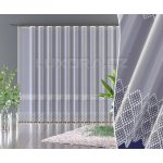 Záclona Farea vyšívaná - 180 x 300 cm – Zboží Dáma