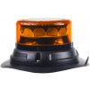 Exteriérové osvětlení PROFI LED maják 12-24V 12x3W oranžový magnet ECE R65 133x76mm