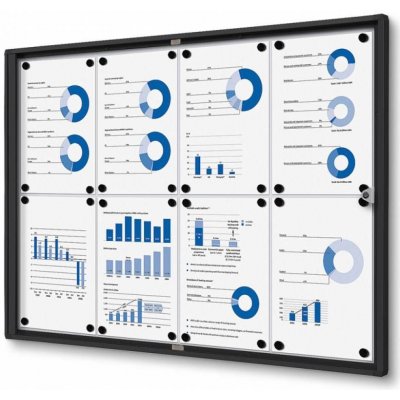 A-Z Reklama CZ informační vitrína interiérová SCXS C9005 8 x A4 – Zboží Živě
